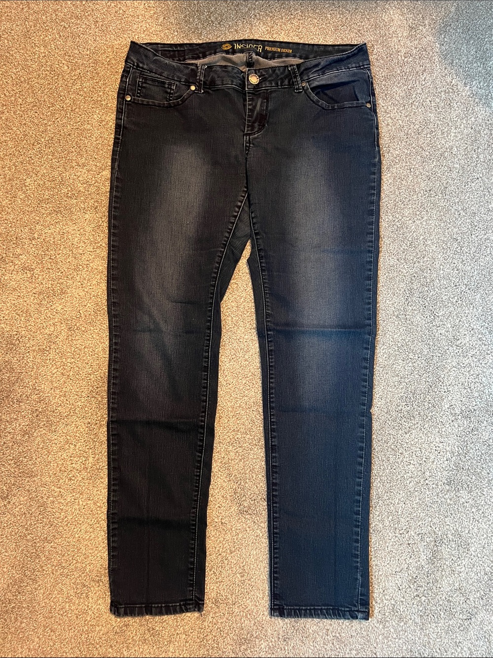Insider Indigo Blue Skinny Jeans — Stretch Slim Fit